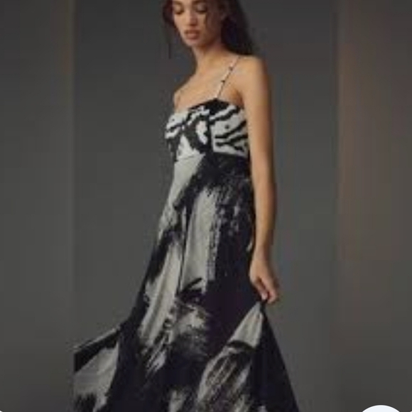 Anthropologie Dresses & Skirts - Anthropologie Nikita Mhaisalkar full length beaded top Dress SZ M NWT
